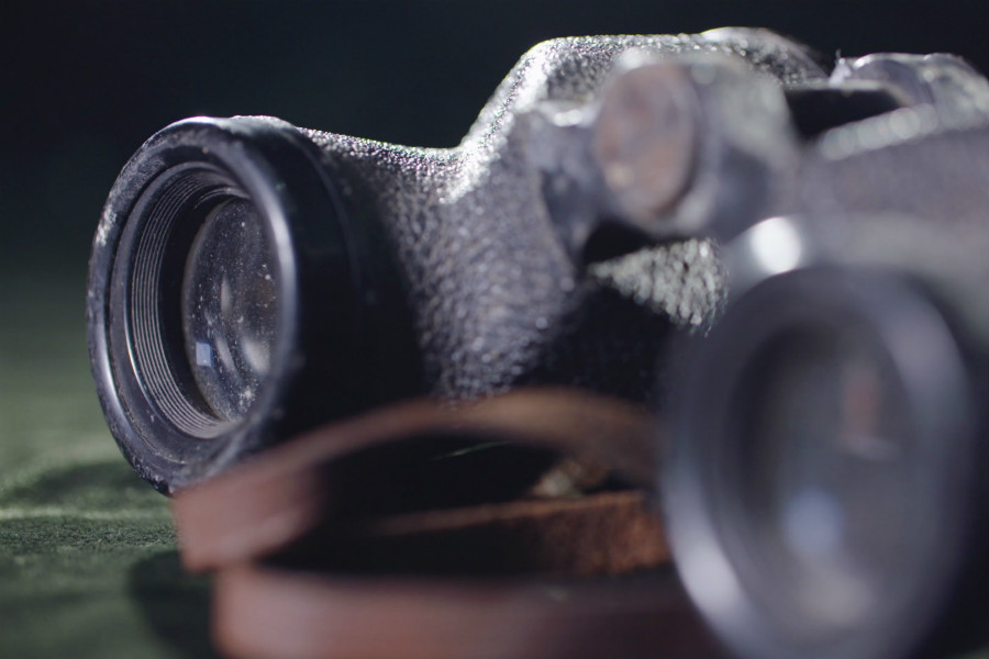 中原突圍中使用的望遠鏡